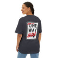 One Way Sign Graphic Tee — Boxy T‑Shirt
