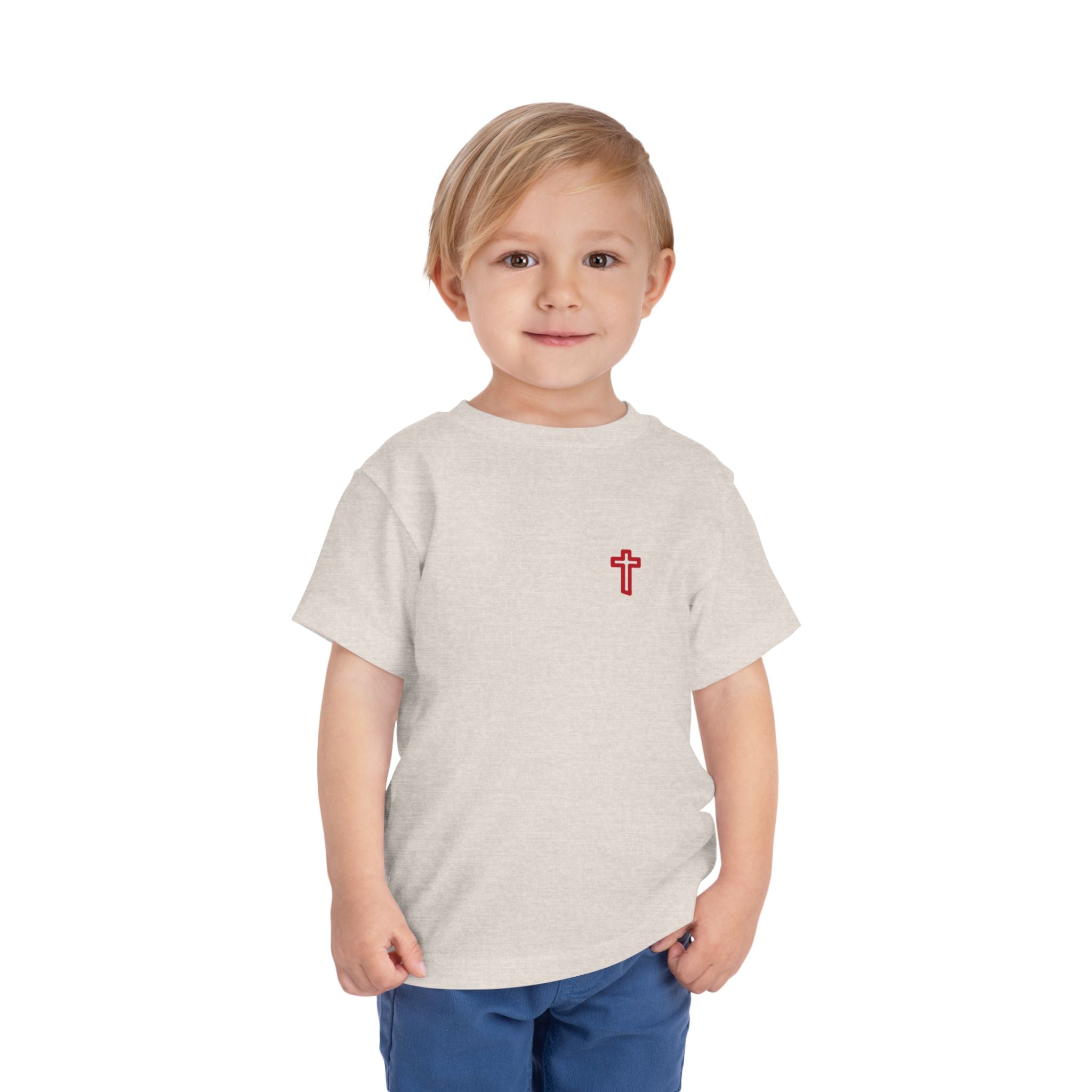 Toddler Tee — 'The Cross Changed My Story'